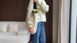 Krisnatex Tote Bag Alas Kanvas Natural Polos  - Tas Belanja Canvas Shopping Totebag Lunchbag