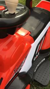 DK รถแบตเตอรี่เด็ก  รถตักดินเด็ก  รถแมคโครเด็ก แมคโครไฟฟ้า ที่ตักระบบไฟฟ้า No.032  มีด้ามเข็น