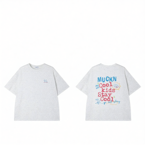 MUCMUKN | Cooling UV Protection Fun Doodle Printed Short Sleeve T-shirt