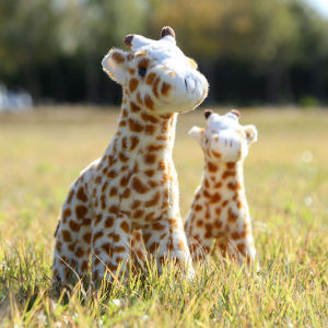 Kawaii Simulation Giraffe Plush Toy Cute Cartoon Plushies Stuffed Animal Deer Doll Home Decor Christmas Valentines Day Gifts