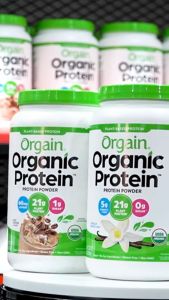 Orgain Organic Protein Powder 920g - Plant-Based Nutrition Dairy & Gluten Free Low Sodium USDA Certified Chocolate Flavor Made in USA