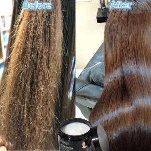 Keratin treatment Hair mask Hair treatment Soft Hair conditioner Perapi rambut 500g Hair split Perm damage Straight hair 护发 For Damaged Hair Nutrition Protein Repair Moisture Hair Repair Soft Smooth Deep Repair Frizz Dry hair Of Split ends