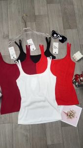 Áo Nữ 2 Dây Đôi Vải Gân Lụa - Tharo Clothing [AO00249]