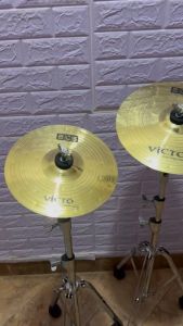 Lá cymbal Victo 10nich 12inch chơi cajon