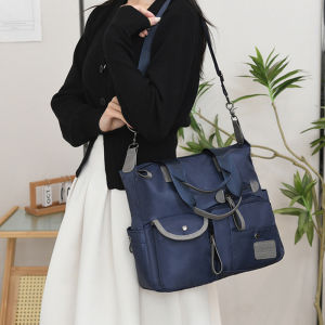 New Ladies Tote Bag Fashion Nylon Waterproof Casual Shoulder Mummy Bag Large Capacity Womens Messenger Handbags