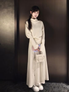 QFN | Minimalist Korean Style Graceful Two-Piece Set