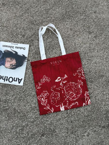 Retro Artistic Canvas Bag Large Capacity Storage Pouch for Commuting Shopping And Leisure Eco-Friendly Single Shoulder Bag