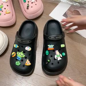 Dejavu Sandal Wanita Baim Sendal Fuji Viral Wanita Korean Sendal Slop Kodok Wanita Sandal Karet Slip On Elastis Anti Slip HSN128
