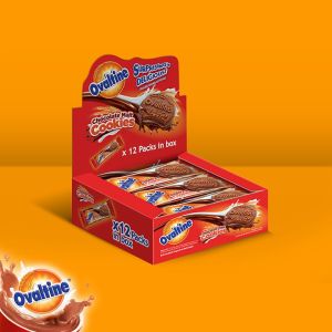 Ovaltine Chocolate Malt Cookies 🍪(12Packs/Box) 30g