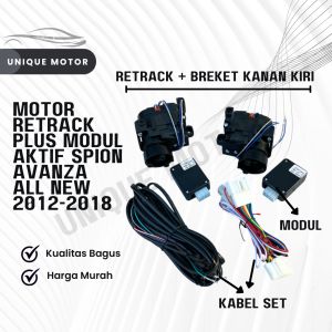 MOTOR RETRACK PLUS MODUL AKTIF SPION AVANZA ALL NEW 2012-2018 BEST SELLER