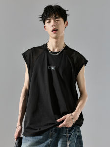 SZON | Mens Summer Lightweight Mesh Splice Breathable Fast Drying T-Shirt