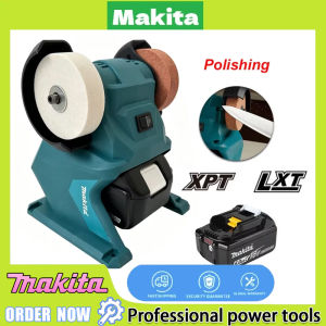 Makita | Makita 18-21V Cordless Bench Grinder Dual Wheel Metal Polishing Knife Sharpen Stone Grinding Portable Power Grinder