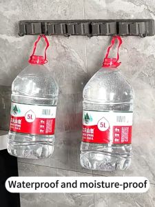 Multifunctional Mop Broom Holder Mop Hook Wall Mount Broom Hanging Organizer Mop Hanger Storage Rack