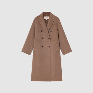 ICICLE | Wool Silk Double Face Winter Coat