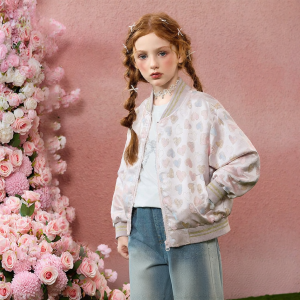 Ask Junior | New 2026 Heart Print Child Jacket