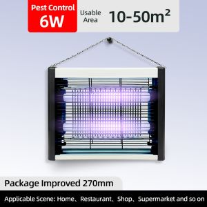 Mosquito Killer Electric Plug Bug Zapper Wall Mounted Mosquito Killing Lamp Indoor Mosquito Trap Fly Killers