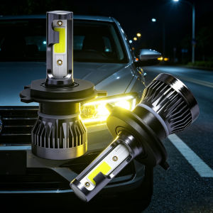 H4 LED H7 H1 H3 H11 9005 9006 Headlights Bulbs Canbus 20000LM High/Low Beam 120W Auto Headlamps DC12V 24V 6000K White LED Bulbs