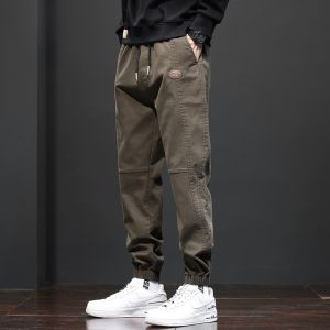 ROMON | Lormen Mens Fleece Lined Casual Thick Winter Long Pants Loose Fit Trousers Trendy Workwear Sports Leisure Youthful Style