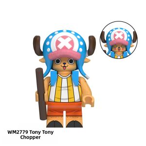 Pirate Anime Characters Assembling Block Toy