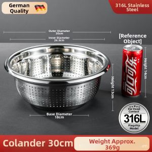 Stainless Steel Food Grade Multifunctional Drainage Basin