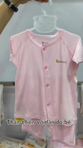 Áo sơ sinh cho bé BABIBOO áo dài tay sơ sinh vải viscose siêu mềm  BTK23