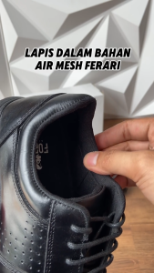 Sepatu Pria Sneakers Kasual Bahan Kulit  Semi Formal Look Kerja Kuliah Fordza 846