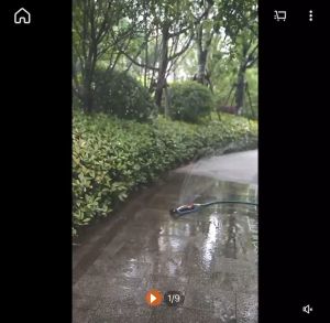 สปริงเกอร์สนามหญ้าสปริงเกอร์ในสวนหัวอัตโนมัติ สปริงเกอร์น้ำ เส้นผ่าศูนย์กลางฉีดพ่นได้ถึง สปริงเกอร์สนามหญ้าสั่นอัตโนมัติ19หลุม4โหมดอุปกรณ์รดน้ำสำหรับสวนชลประทานที่บ้าน