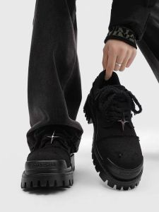 CONGLINSHIZI | Height Increasing Thick Sole Shoes