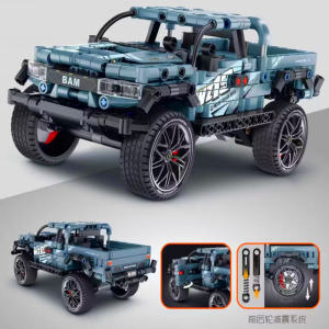 Science and Education Building Blocks Toy Boy Assembly Car Model Off-Road Vehicle Racing Car Sports Car Kids Puzzle 6-14 Gift 8