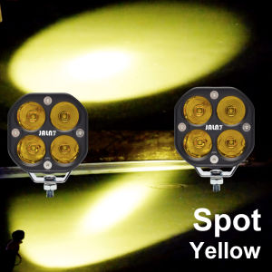 Đèn LED Chiếu Xa JALN7 Offroad 3 Inch 40W Dành Cho Xe Máy Xe 4x4 Đèn Pha Đèn Sương Mù Cho Lada 4WD ATV UTV Xe Bán Tải SUV - 2 Cái