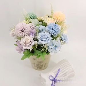 BUNGA BUKET BUNGA ARTIFICIAL ROSE BUNGA PALSU IMPORT DEKORASI RUMAH / PESTA BG42
