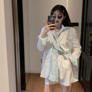 Striped Womens Suit Three-piece Set