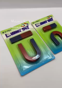 Magnet Set U dan I V-tec / Magnet U I Besar Magnet Kecil Magnet Sekolah