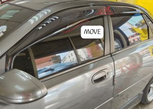 Proton Waja 2000 - 2011 Door Visor / Door Window Visor / Air Press - Small / Move - 1set / 4pcs