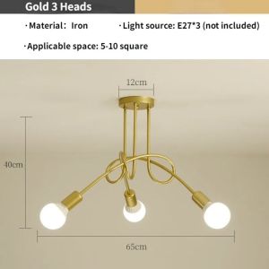 LED Ceiling Chandelier E27 Living Room Bedroom Chandelier light Restaurant Decor Chandeliers kitchen Indoor Lighting Fixtures