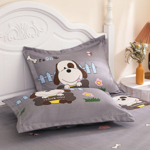 Pure Cotton Pillowcases Cartoon Design Adult And Childrens Set of Two 48*74 All Cotton Pillow Covers Four Seasons Universal