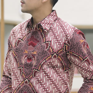 Jayabaya Batik BHAGAWANTA Katun Dobby Furing Lengan Panjang