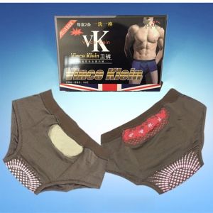 Mens Graphene Modal Magnetic Therapy Underwear mid Waist Flat Angle Shorts U Design Health Care Briefs Comfortable Boxer Shorts
