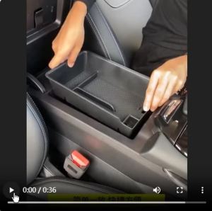 Car Armrest Storage Box Center Console Glove Tray Car Accessories For Haval H6 3rd Gen 2021 2022 2023