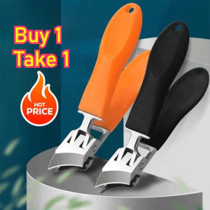 BUY 1 TAKE 1 Professional Thick & Ingrown Toe Nail Clippers for Men & Women Manicure tools Nail Clippers Opening Oblique Mouth Nail Clippers Manicure Large Size Splash-Proof Nail Clippers