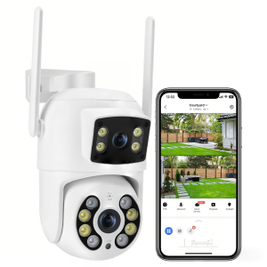 KOLIKOLI CCTV Camera HD 1080P Two-Way Audio & Speaker Night Vision Waterproof Indoor/Outdoor IP Security Camera