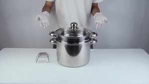 Multi-purpose Soup Pot Stainless Steel Pasta Pot With Basket and Lid For Home Induction Cookers for Induction Gas Stove Non-stick