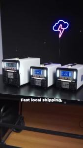 DEKES Solar Portable Power Station 350W/650W/1100W Laptop Powerbank Large Capacity Solar Generator