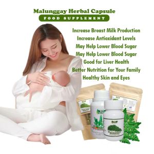 Malunggay Herbal Capsules: Superfood Vitamins for Lactation, Sleep, and Eye Health