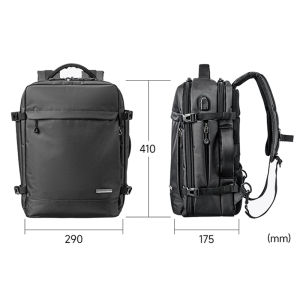 Sanwa Supply | New Waterproof Business Casual Commuter USB Backpack 15.6 Inch