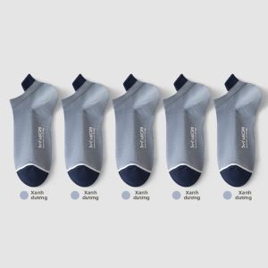 MiiOW | Tất thể thao ngắn kháng khuẩn thấm hút mồ hôi thoáng khí chống mùi kháng nấm mốc cho nam MiiOW Cat Man Socks 10 đôi