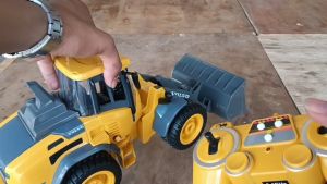 3D RC Remote Control Volvo E569 Off-Road Vehicle L50H 2.4G รถตักพลั่วอัลลอยแสดงคอนโทรล