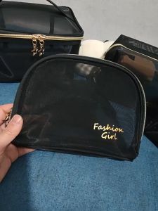 Portable Mesh Cosmetic Bag: A Must-Have Travel Companion