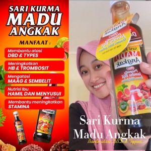SAKURA SARI KURMA MADU ANGKAK DARUSYIFA OBAT HERBAL TYPUS PENAMBAH TROMBOSIT