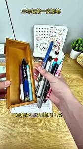 Hero | HERO P208M Thermo‑Erasable Fountain Pen Spaceship Design with Magnetic Cap 6 Assorted Colors 0.38mm EF Extra Fine Nib Replac